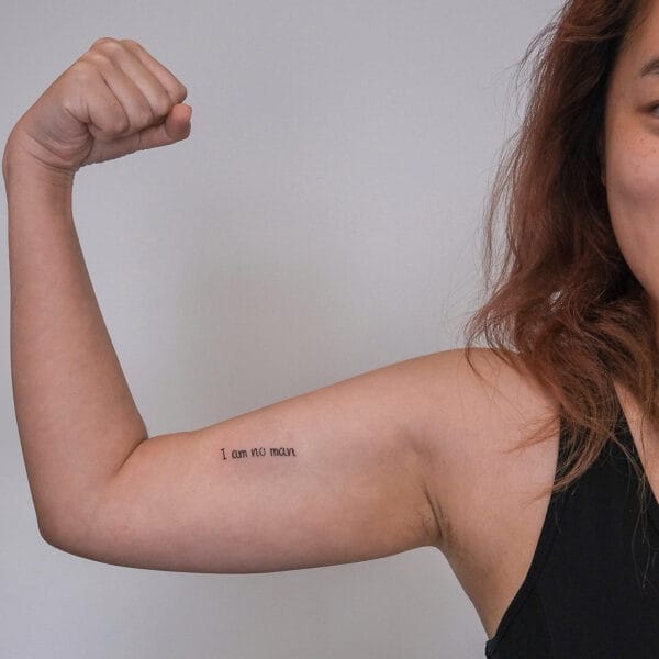 Tiny Tattoo on Inner Bicep