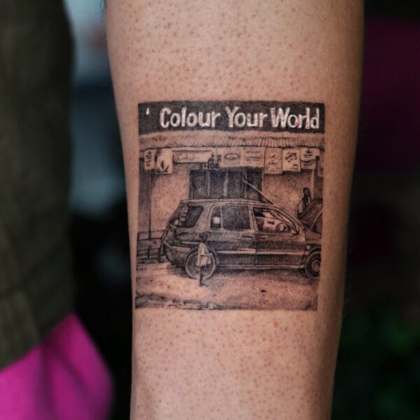 Microrealistic Tattoo On Forearm