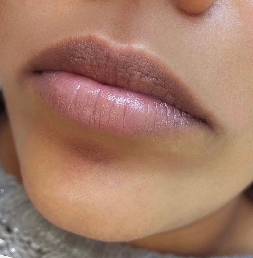 Lip Blush Before and After