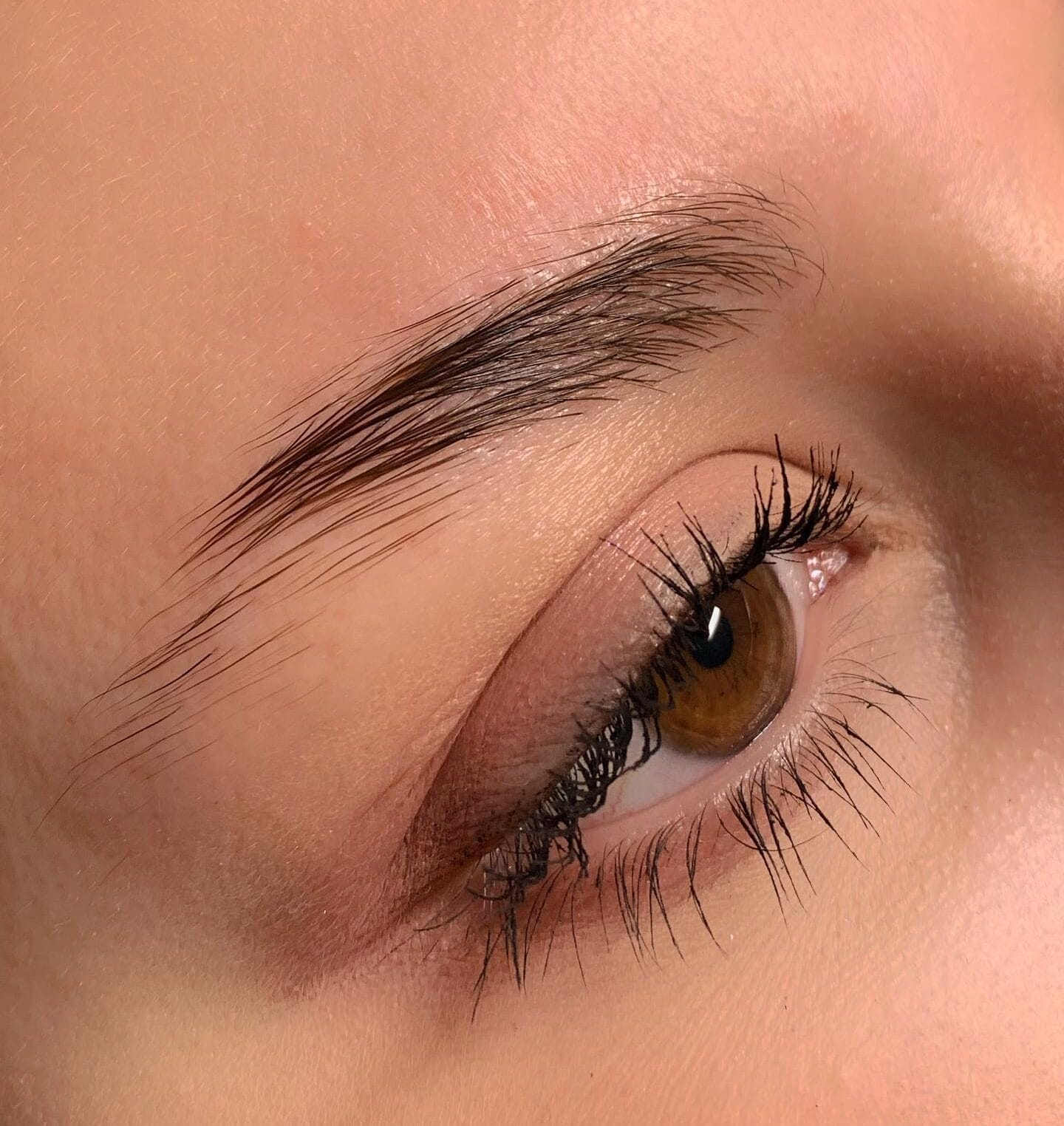 PMU Brows Before and After