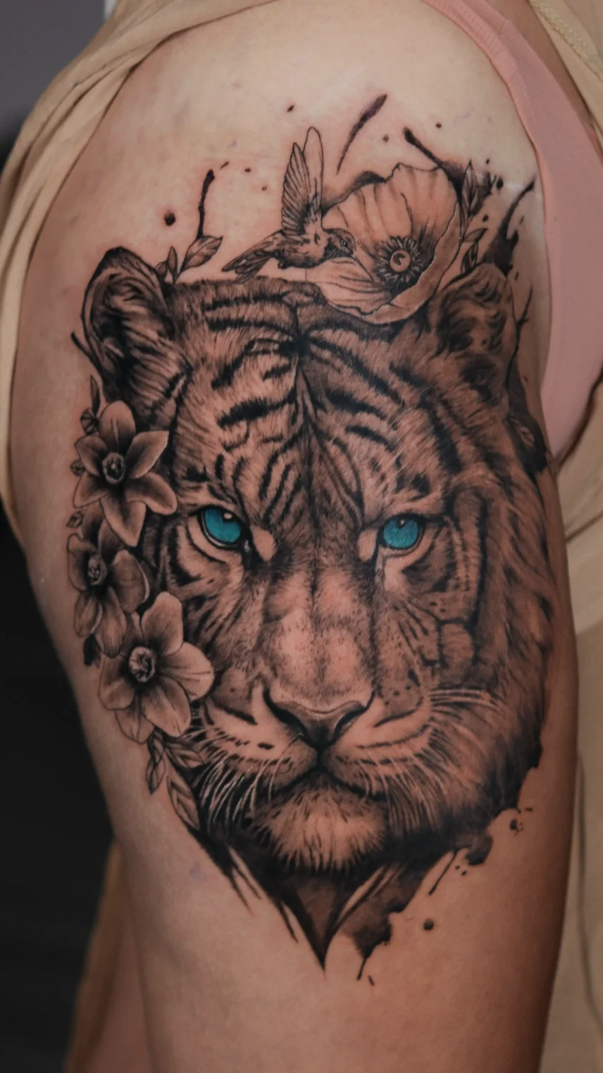 tiger realism tattoo la